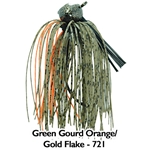 Green Gourd/Orange