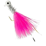 White Chrome Tinsel Pink