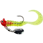 Flourescent Red Clear Chartreuse Sparkle