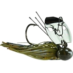 Green Pumpkin Glimmer/Black Nickel Blade