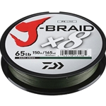 Daiwa J-Braid Dark Green 165yds