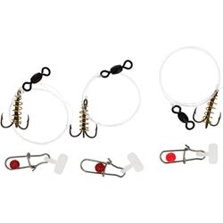 Eagle Claw Soft Bait Sinker Slide Rig 3pk