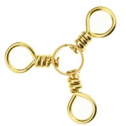 Eagle Claw 3-Way Swivel 12ct