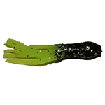 Chartreuse w/ Black Glitter & Chartreuse