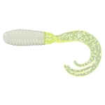 White/ Chartreuse Shine